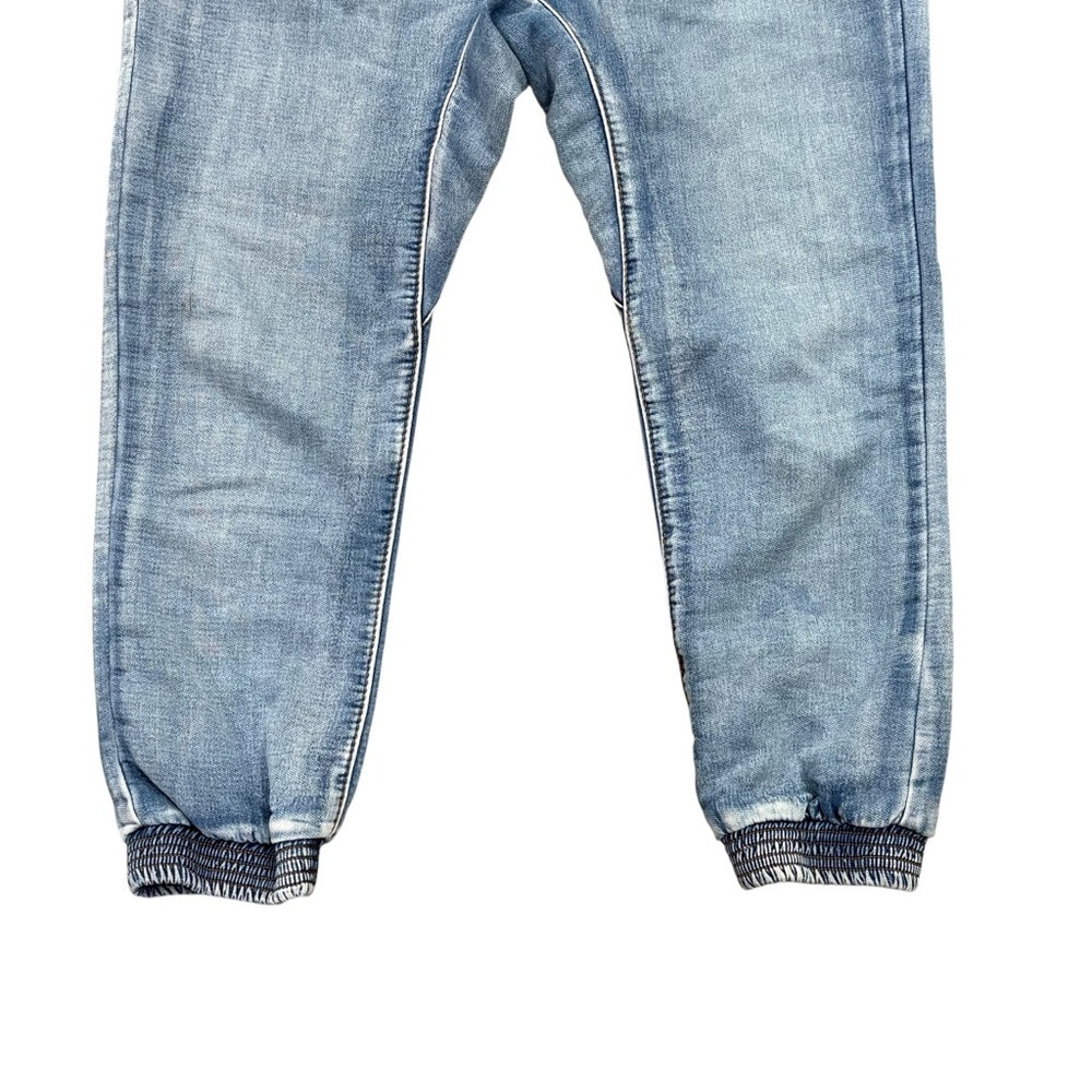 One Teaspoon Falcon Pull On Cropped Joggers Knit Denim Pants Size XS - Picture 5 of 10